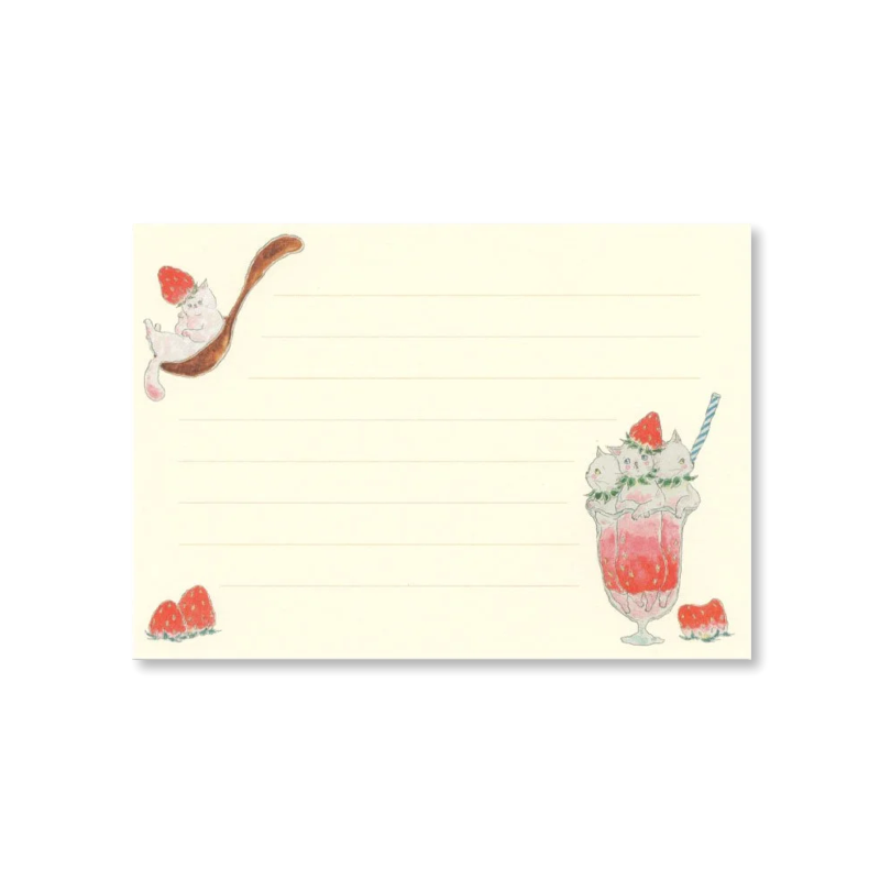 Tocoro Comugi Stationery Set - Strawberry