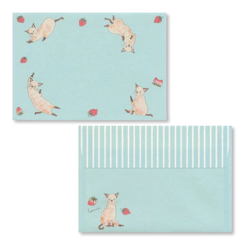 Tocoro Comugi Stationery Set - Strawberry