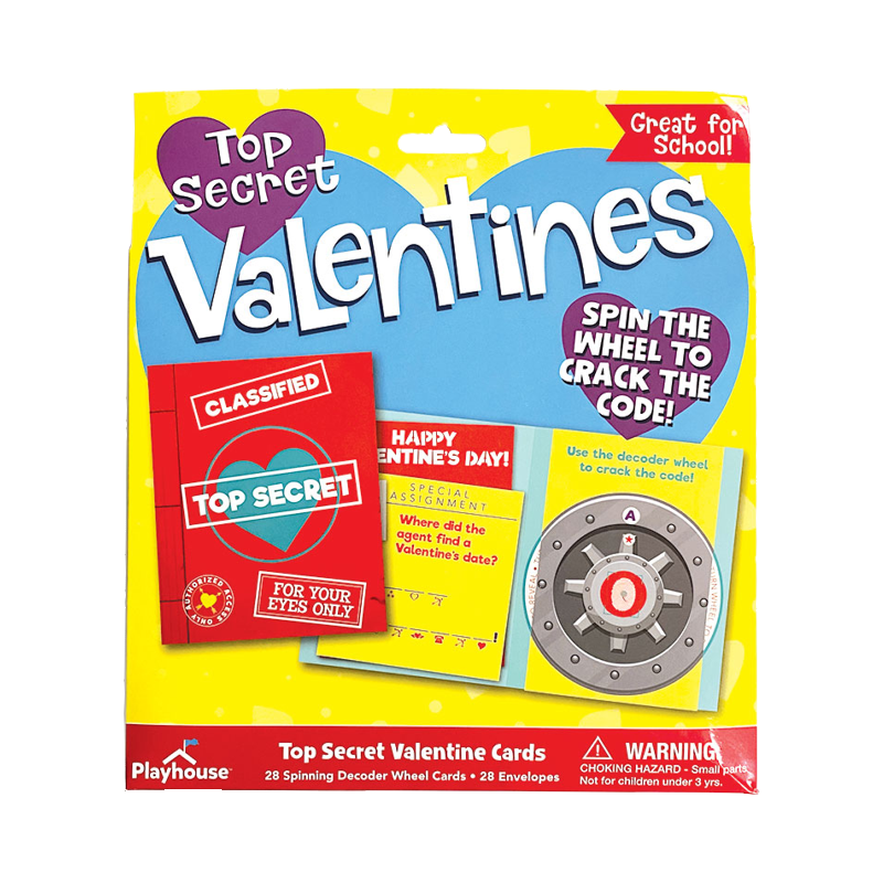 Top Secret Decoder Valentines
