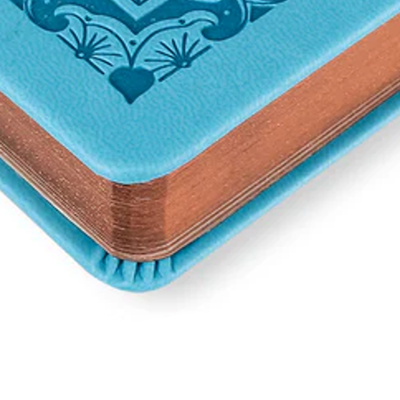 Antique Vintage Diary - Aqua