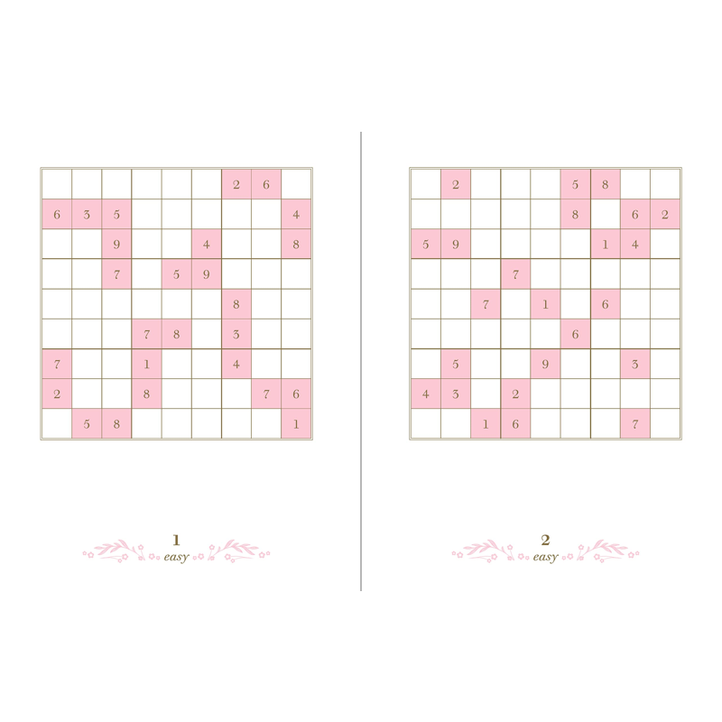 Vintage Sudoku Puzzle Book