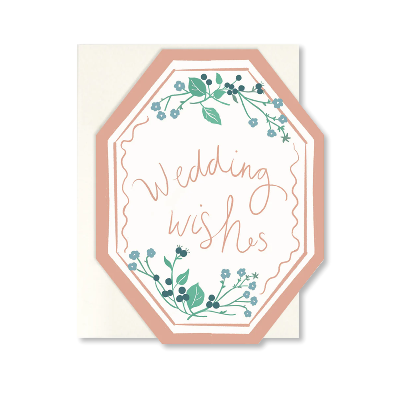Wedding Wishes Single Card