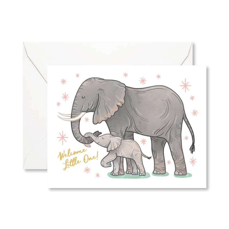 Welcome Little One Single Card