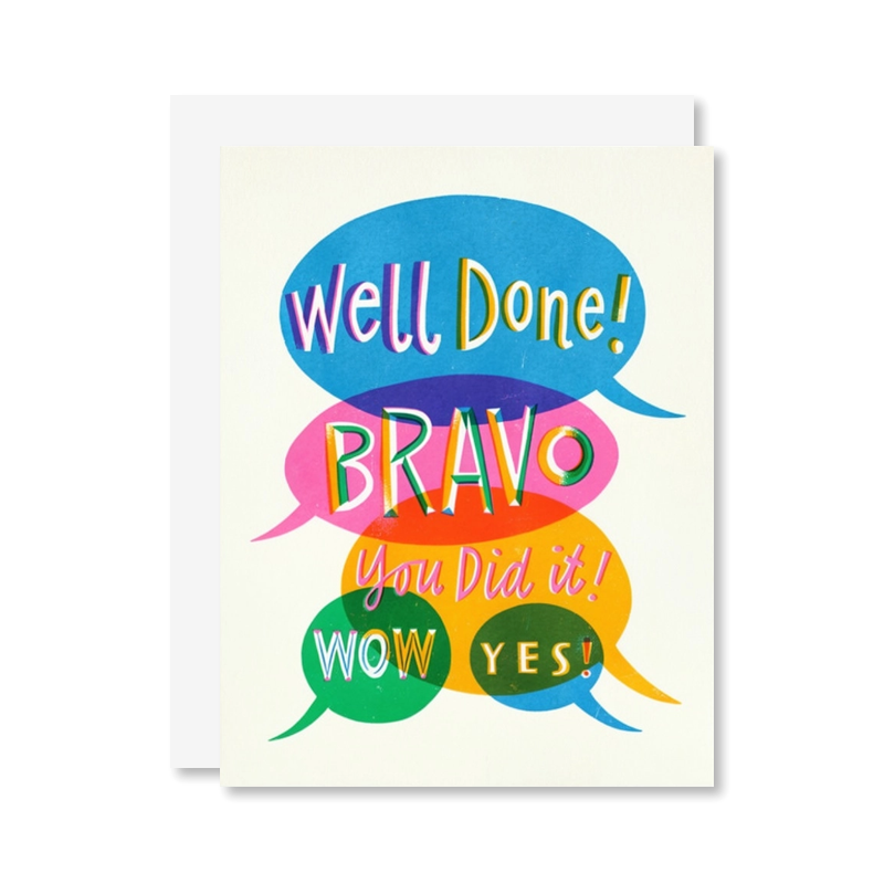Well Done Single Card