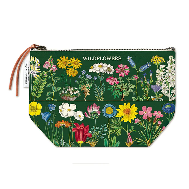 Wildflowers 2 Vintage Pouch