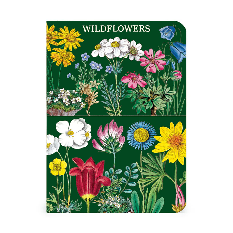 Cavallini Mini Wildflowers 2 Notebook Set/3