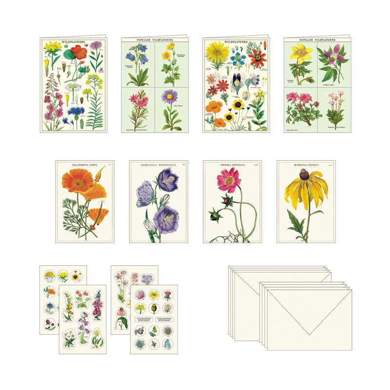 Wildflowers Stationery Set