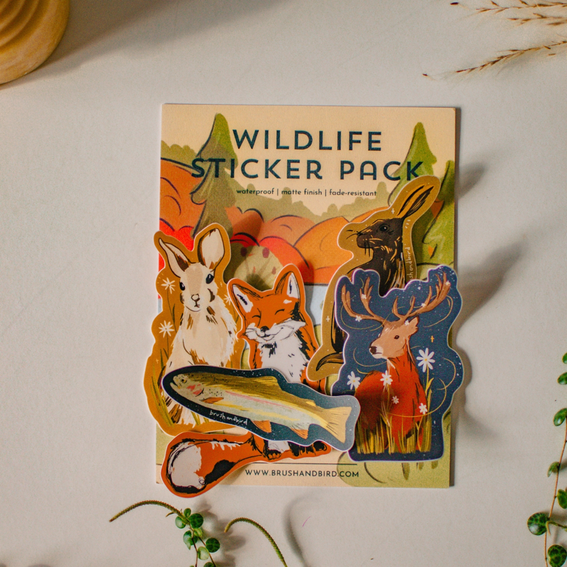 Wildlife Sticker Pack