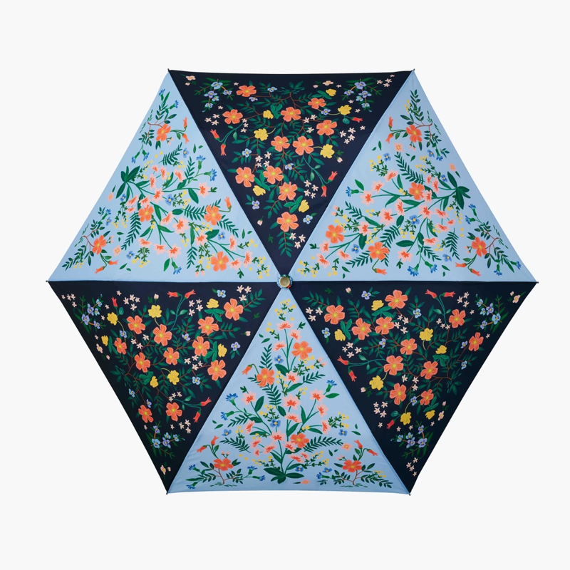 Rifle Paper Co. Wildwood Colourblock Umbrella