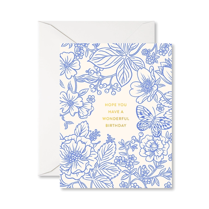 Wonderful Birthday Single Card