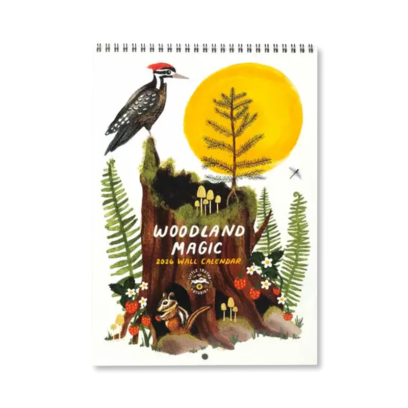 2026 Woodland Magic Wall Calendar