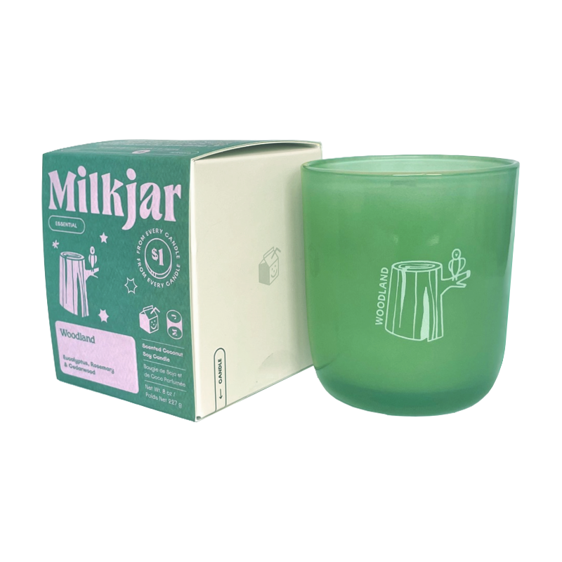 Woodland 8oz Essential Oil & Soy Candle