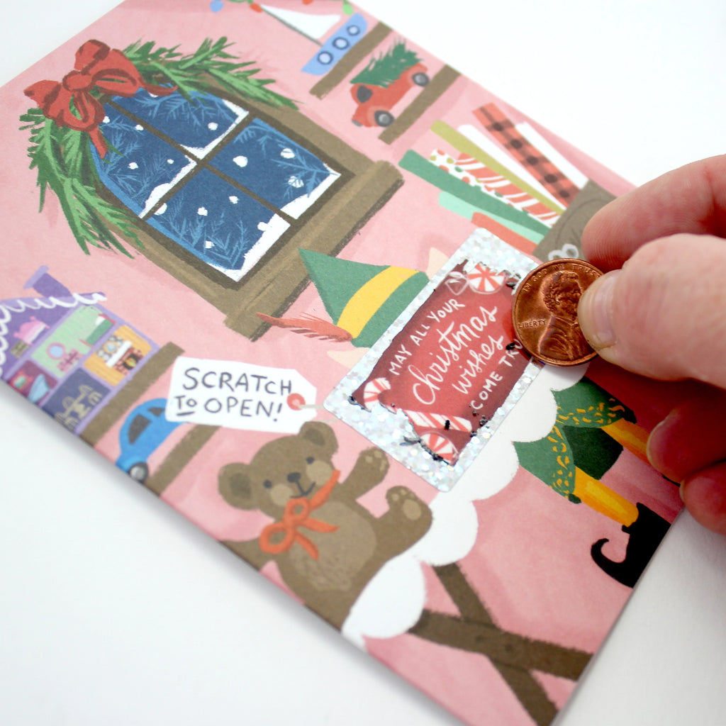 Santa's Workshop Scratch Off Single Card