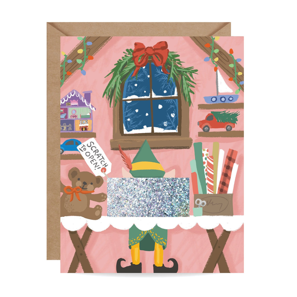 Santa's Workshop Scratch Off Single Card