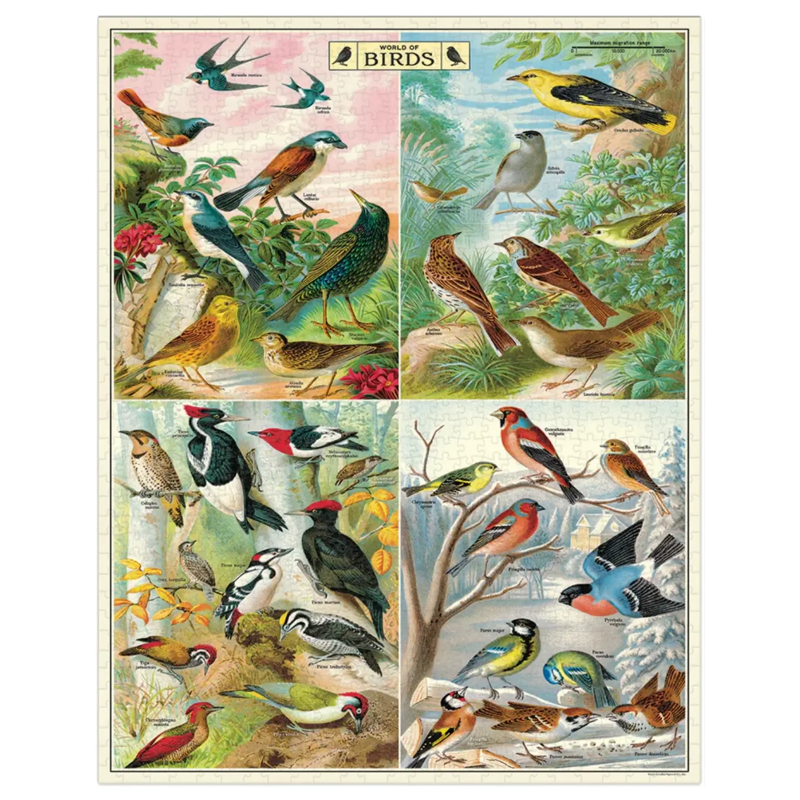 World of Birds Puzzle, 1000pc
