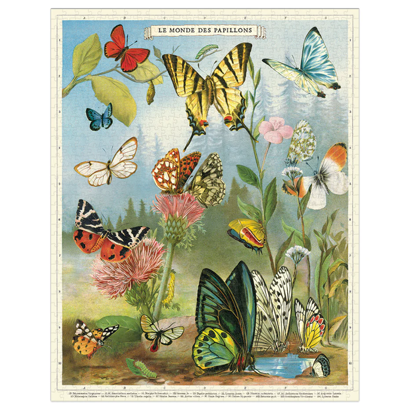 World of Butterflies Puzzle, 1000pc