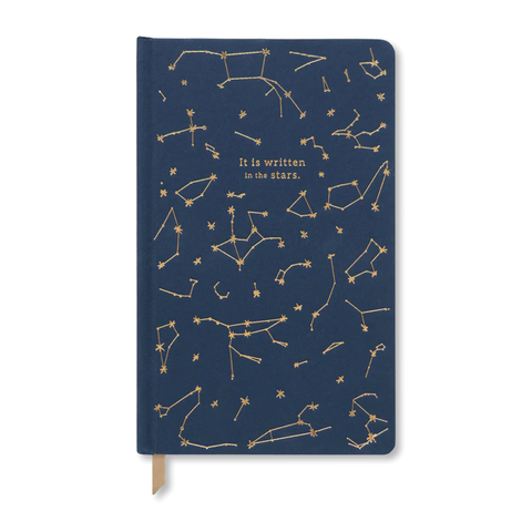 Cloth Journal - Navy Constellations