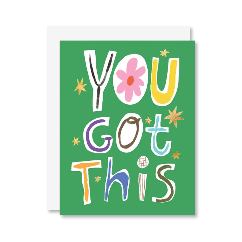 You Got This Stars Single Card