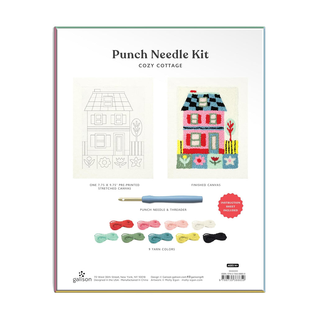 Cozy Cottage Punch Needle Kit