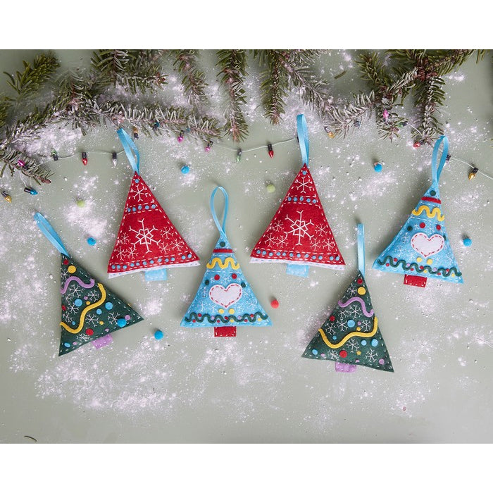 Simply Made Felt Craft - Christmas Trees