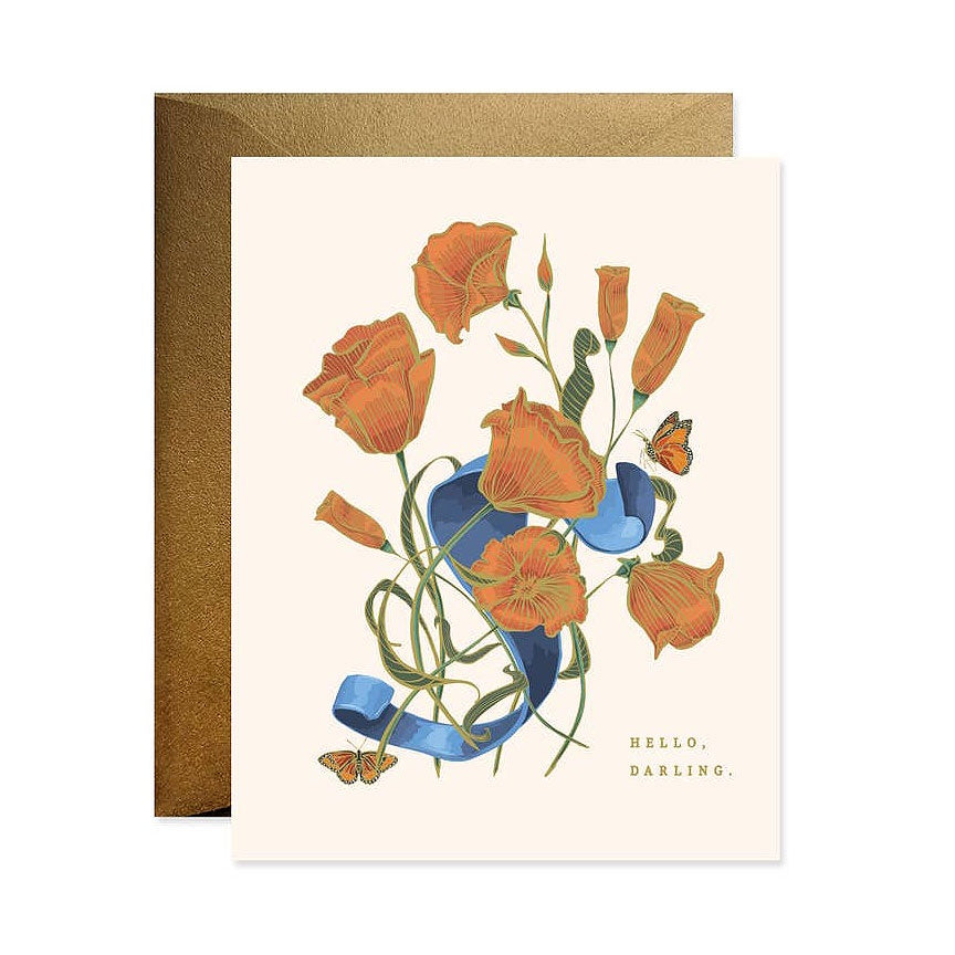 Hello Darling Single Card