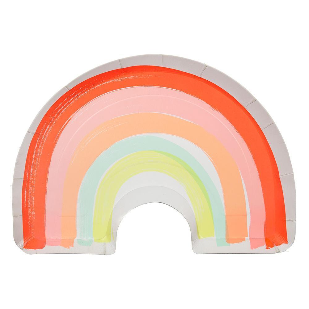 Rainbow Shaped Plates