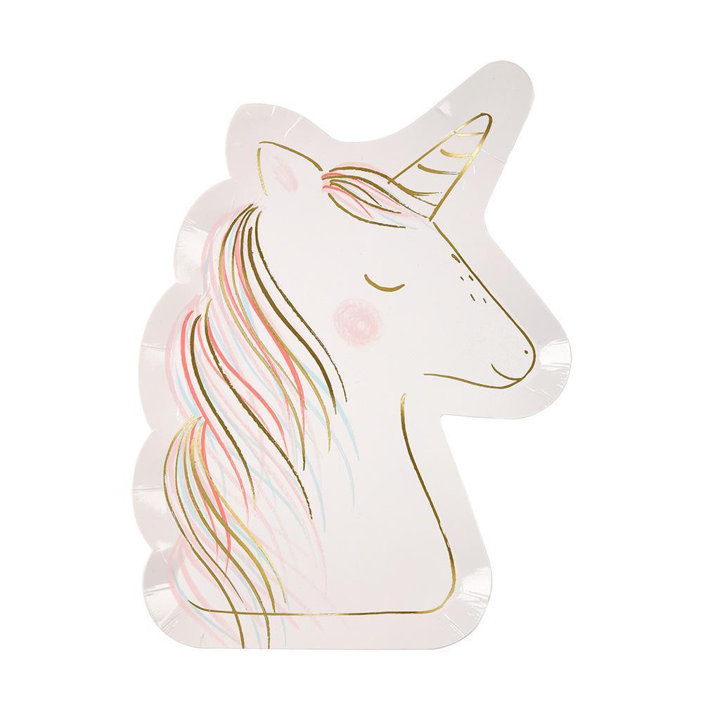 Unicorn Shaped Plates (Large)