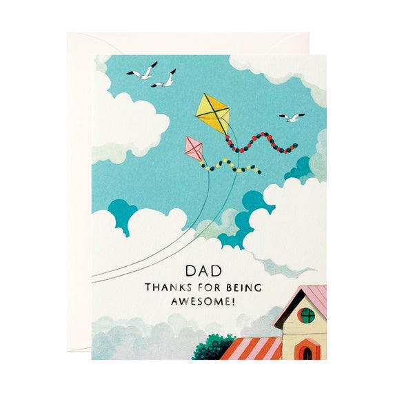 Father's Day Kites Single Card