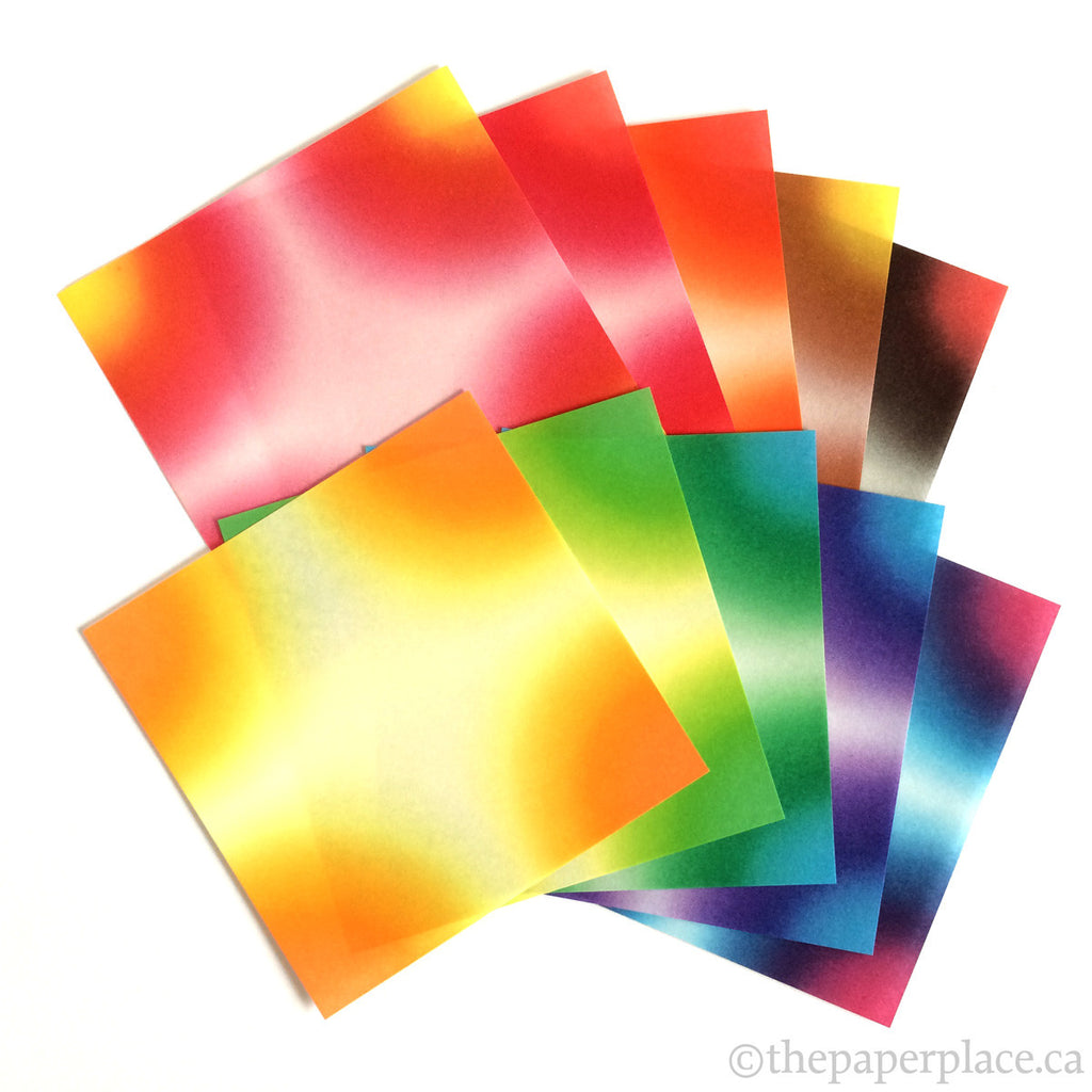 7.5cm Bokashi Origami - 200 Sheets