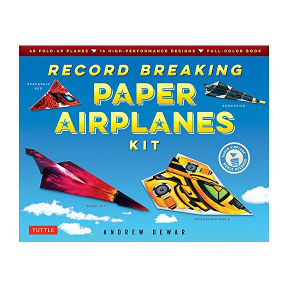 Record Breaking Paper Airplanes Kit
