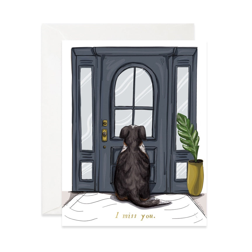 Doggie Miss You Single Card