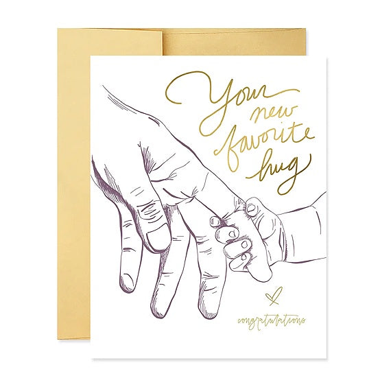 New Favourite Hug Single Card