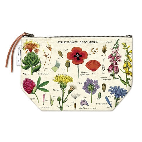 Wildflowers Vintage Pouch