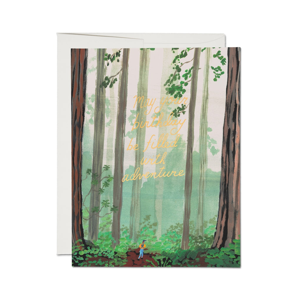 Birthday Adventure Single Card