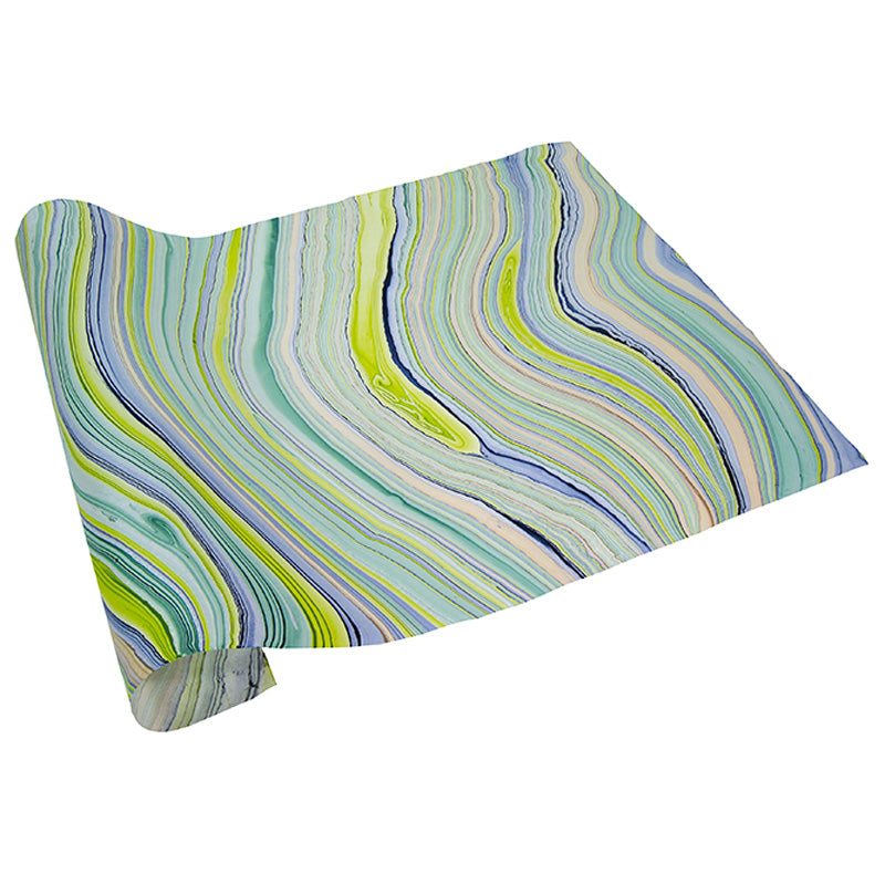 Thai Marbled Paper - Ammolite