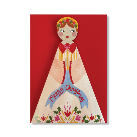 Angel 3D Fold Out Card
