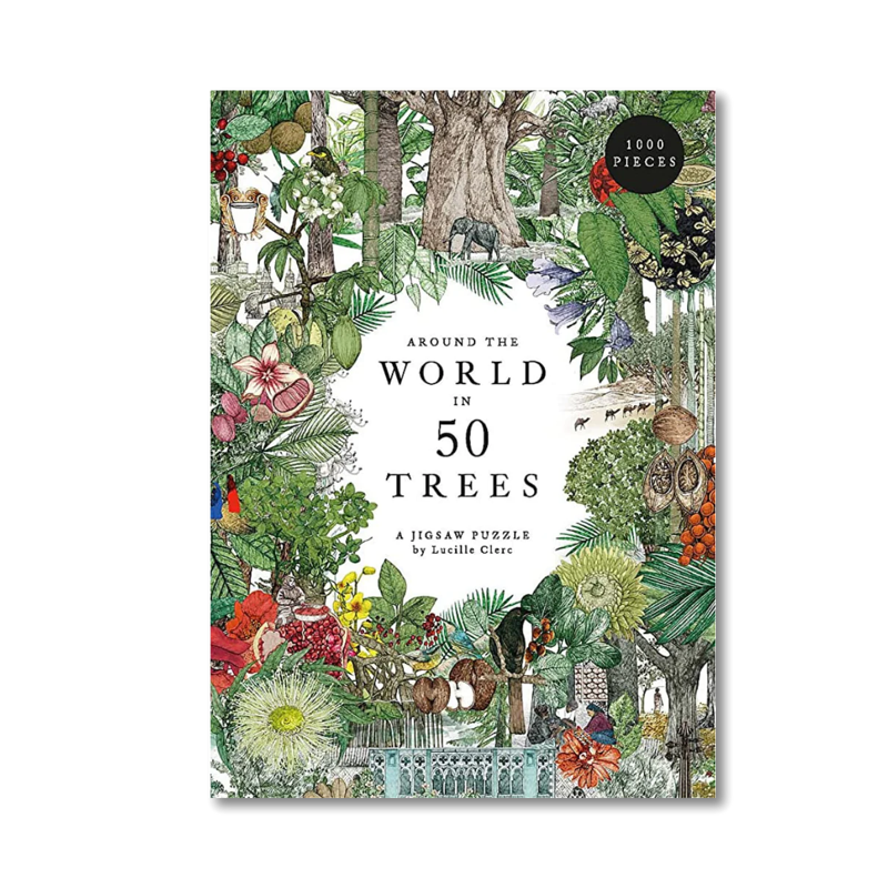 Around The World In 50 Trees 1000 Piece Puzzle