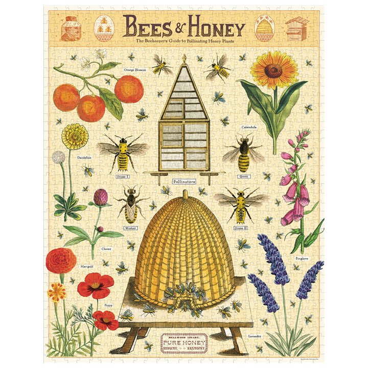 Bees & Honey Puzzle, 1000pc