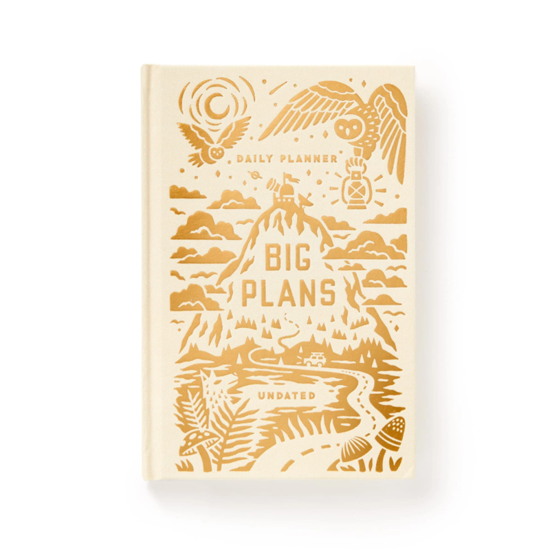Big Plans Undated Planner