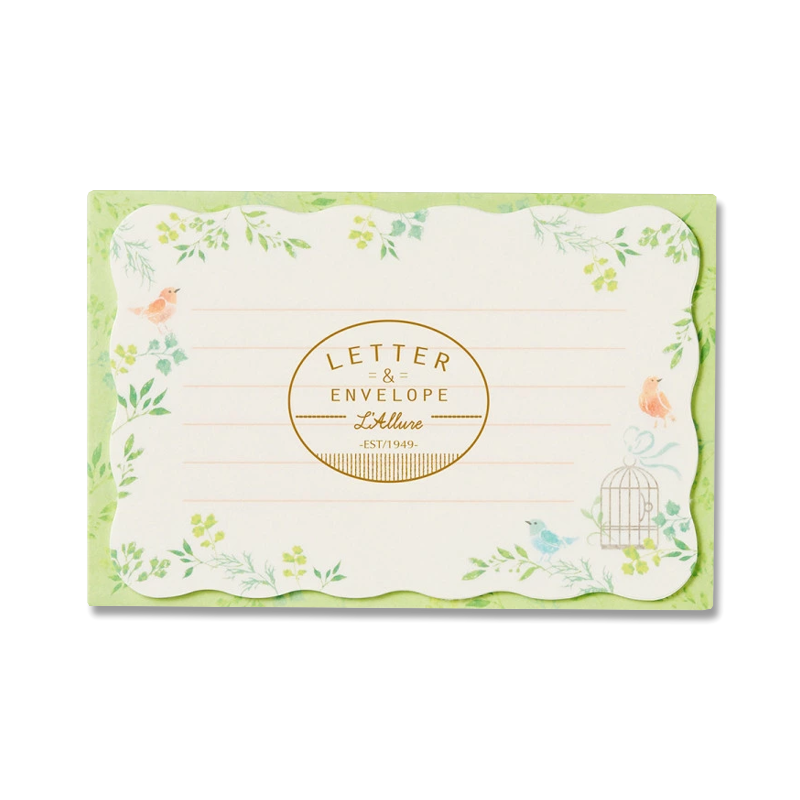 Bird Cage Stationery Set