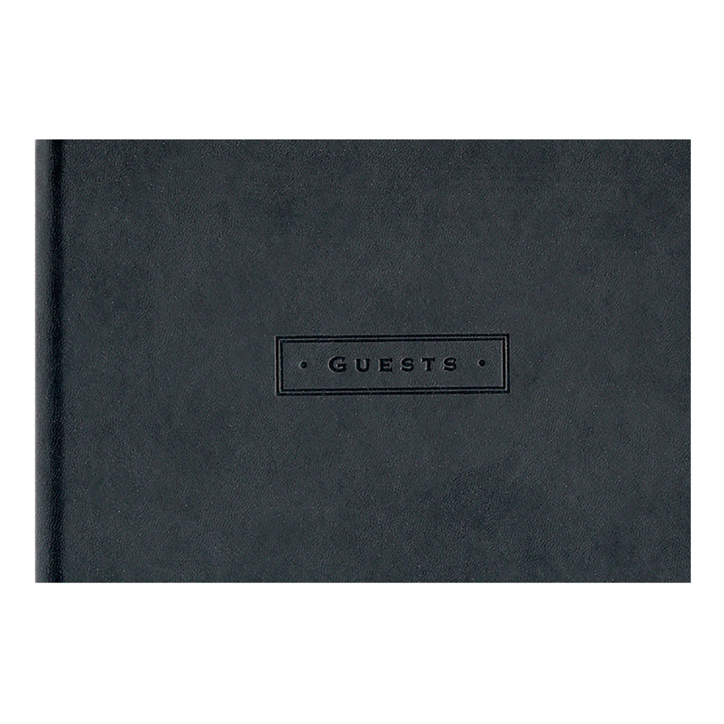 Classic Black Guestbook