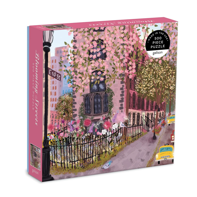 Blooming Streets 500 Piece Puzzle