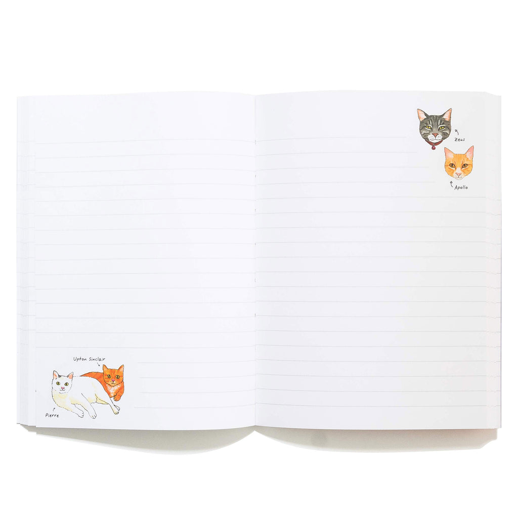 Bibliophile Journal: Bookstore Cats