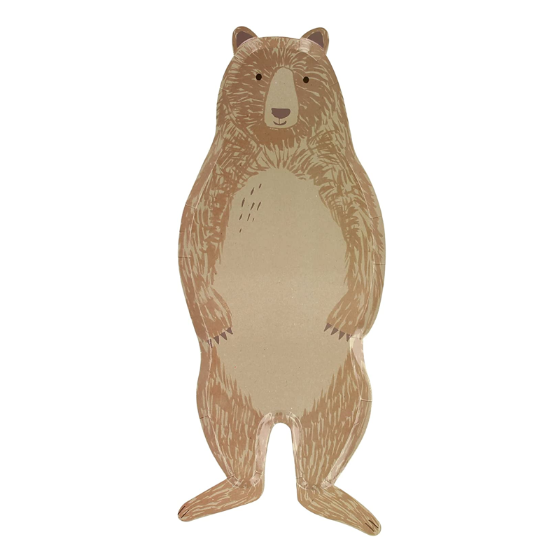 Brown Bear Plates