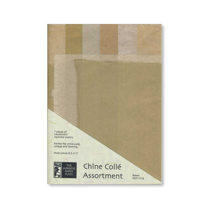 Brown Chine Collé Assortment