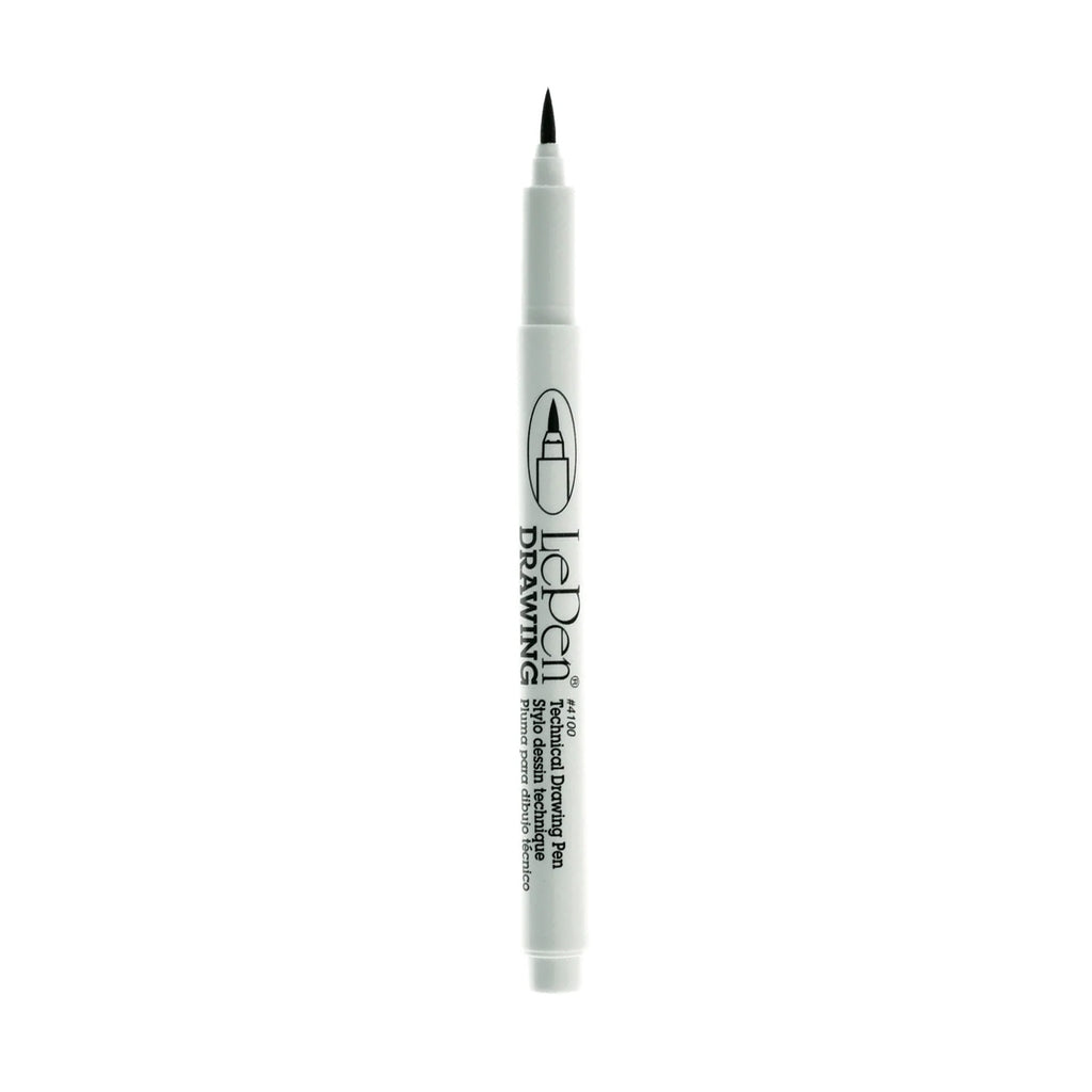 Le Pen Black Drawing Brush Tip