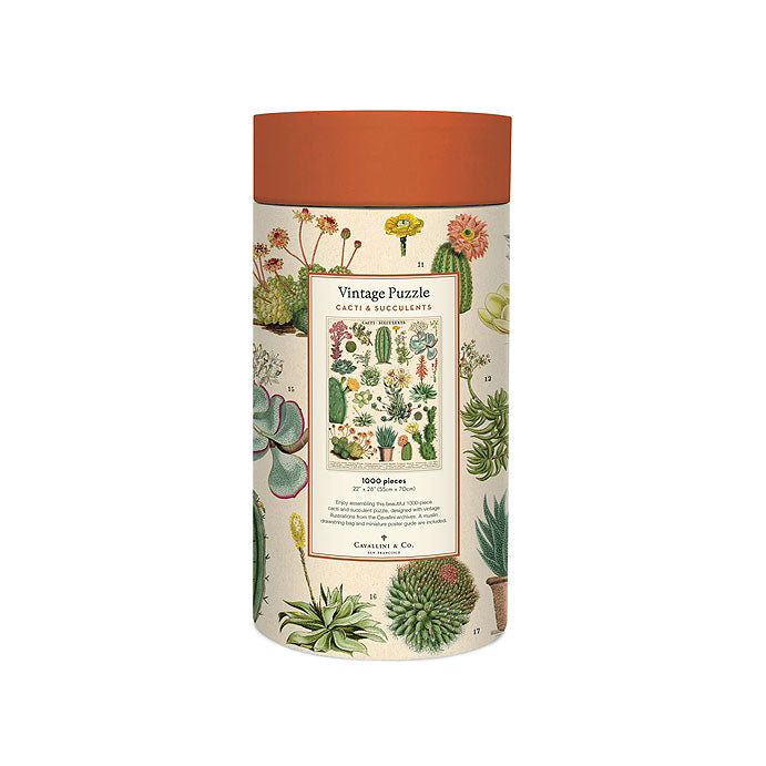 Cacti & Succulents Puzzle, 1000pc