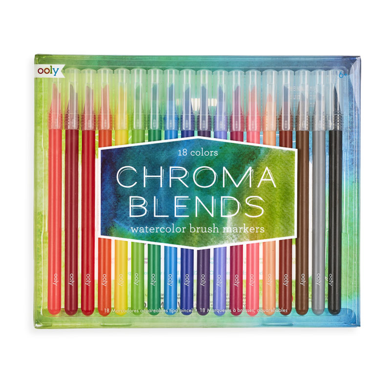 Chroma Blends Watercolour Brush Markers