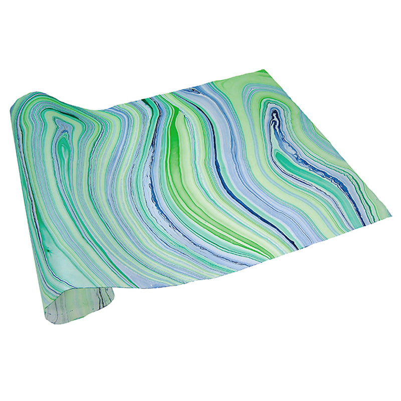 Thai Marbled Paper - Chrysocolla