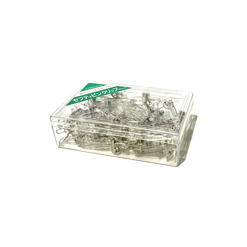 Clear Pin Clips - 50pcs – The Paper Place